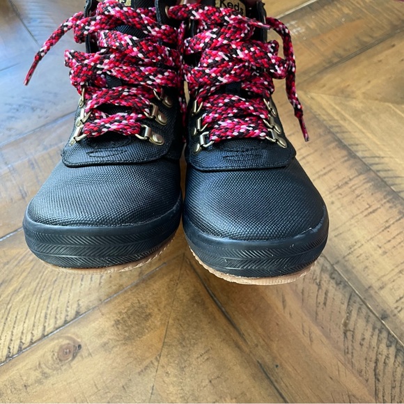 Keds Scout Boot III Size 6 Black with red laces Excellent condition - Picture 4 of 9
